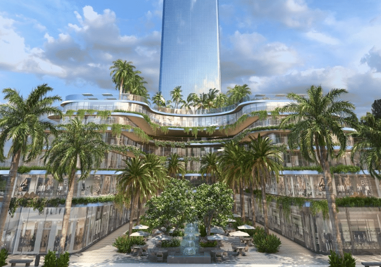 FG Tower e Open Mall (FG Empreendimentos/Divulgação)